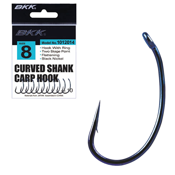 BKK Curve Shank BN Carp Hook size:6